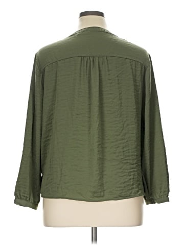 CALVIN KLEIN JEANS Long Sleeve Blouse (view 2)