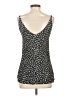 Long Tall Sally 100% Polyester Black Tank Top Size 6 - photo 2