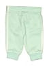 Adidas 100% Polyester Green Track Pants 0-3 MO / 3 MO - photo 2