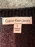CALVIN KLEIN JEANS Color Block Black Pullover Sweater Size L - photo 7