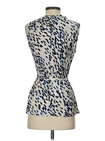 Lafayette 148 New York Sleeveless Silk Top (view 2)