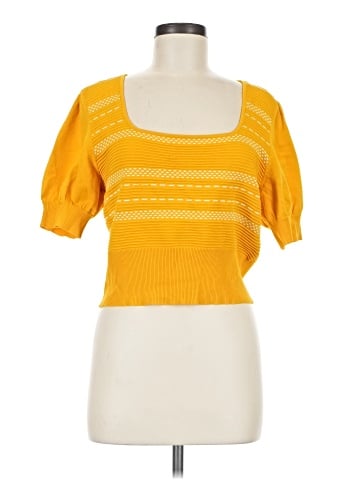 Eva Mendes by New York & Company Short Sleeve Top (view 1)