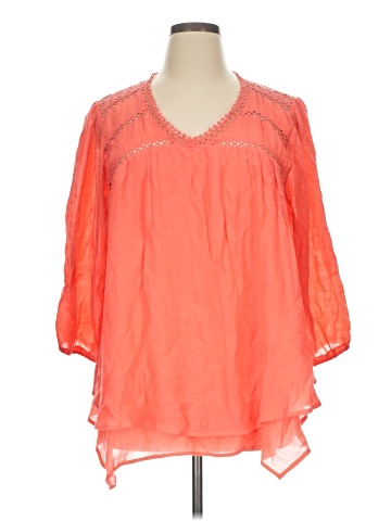 Studio JPR 3/4 Sleeve Blouse (view 1)