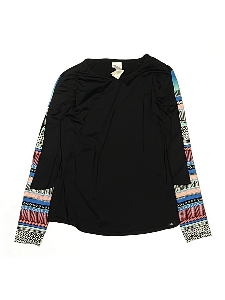 Pre-owned Jag Rash Guard In Black