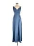 Lulus 100% Polyester Blue Casual Dress Size L - photo 1