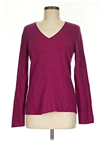 Ann Taylor Factory Cashmere Pullover Sweater (view 1)