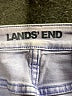 Lands' End Color Block Blue Jeans Size 16 - photo 4
