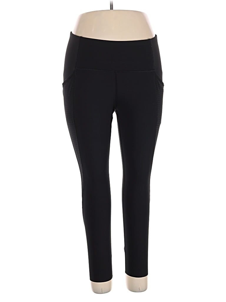 Pre-owned Hind Active Pants In Black
