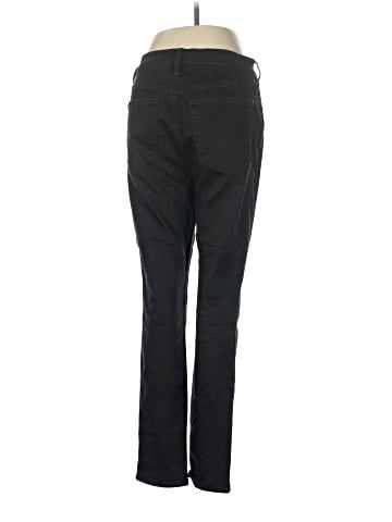 Madewell 10" High-Rise Skinny Jeans in Black Frost (view 2)