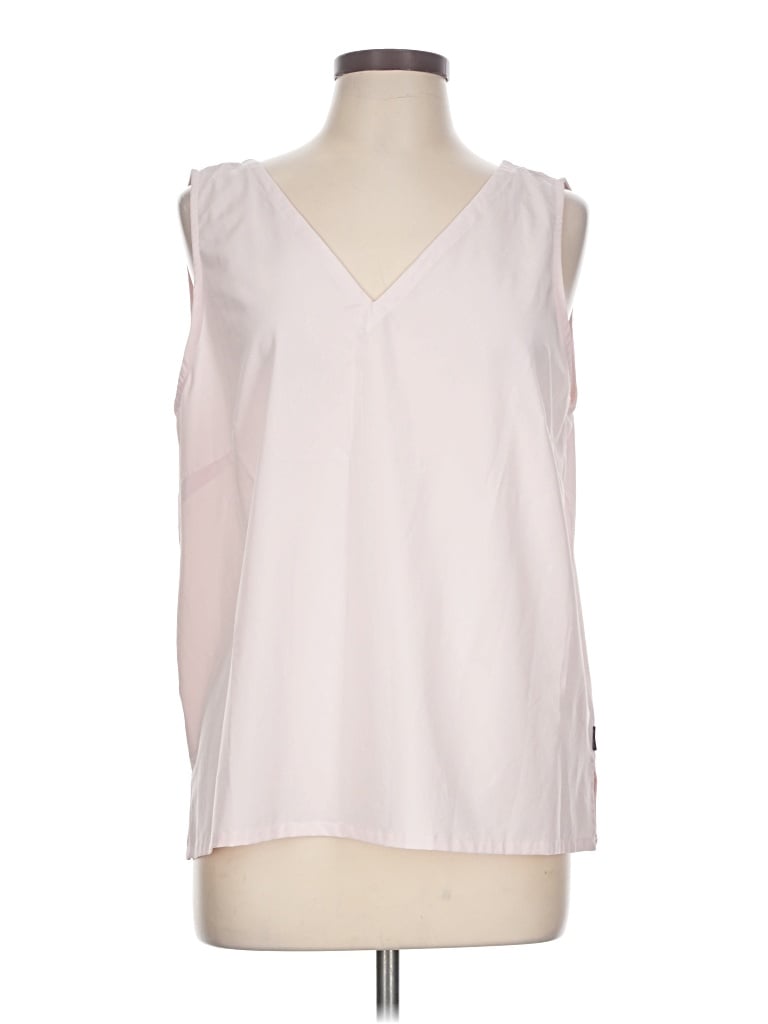 Pre-owned Eddie Bauer Sleeveless Blouse In Pink