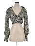 Lovers + Friends 100% Polyester Ivory Long Sleeve Blouse Size S - photo 1