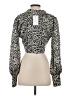 Lovers + Friends 100% Polyester Ivory Long Sleeve Blouse Size S - photo 2