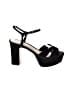 Schutz 100% Leather Black Sandals Size 7 1/2 - photo 1
