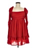 Francesca's 100% Polyester Red Cocktail Dress Size M - photo 1
