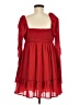 Francesca's 100% Polyester Red Cocktail Dress Size M - photo 2