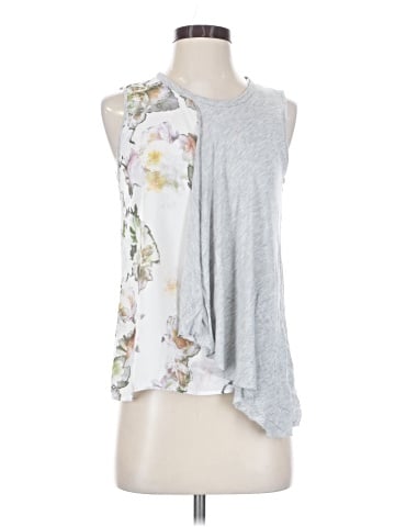 Zara W&B Collection Sleeveless Blouse (view 1)