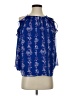 Kaari Blue Blue Sleeveless Blouse Size XS - photo 1