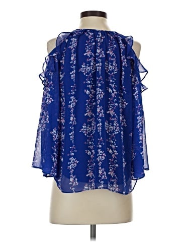 Kaari Blue Sleeveless Blouse (view 2)