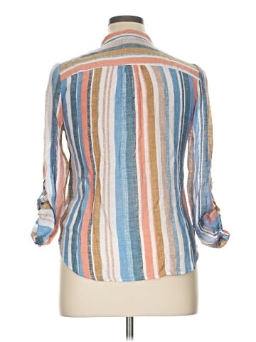 Sharagano 3/4 Sleeve Blouse (view 2)