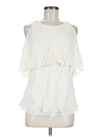 Polo by Ralph Lauren Sleeveless Silk Top (view 1)