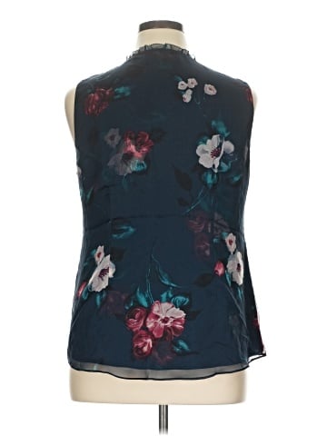 White House Black Market Sleeveless Blouse (view 2)