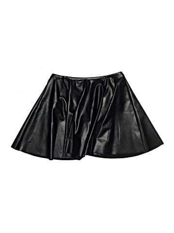 Norma Kamali Faux Leather Skirt (view 1)