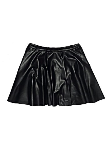 Norma Kamali Faux Leather Skirt (view 2)