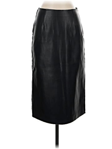 JOA Faux Leather Skirt (view 1)