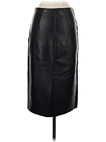 JOA Faux Leather Skirt (view 2)