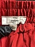 Entro 100% Polyester Chevron-herringbone Burgundy Shorts Size S - photo 3