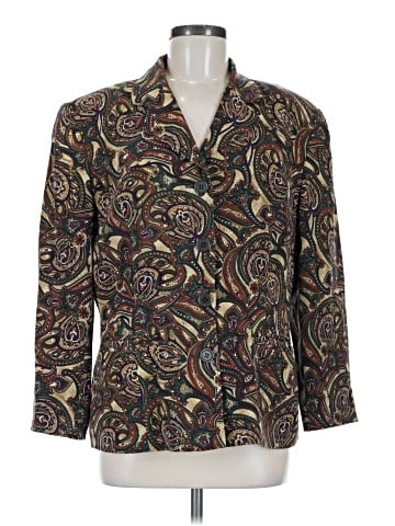 August Silk Silk Blazer (view 1)
