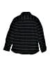 Assorted Brands 100% Cotton Stripes Black Long Sleeve Button-Down Shirt Size 8 - 10 - photo 2