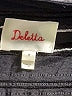 Deletta 100% Rayon Black Sleeveless Blouse Size M - photo 7