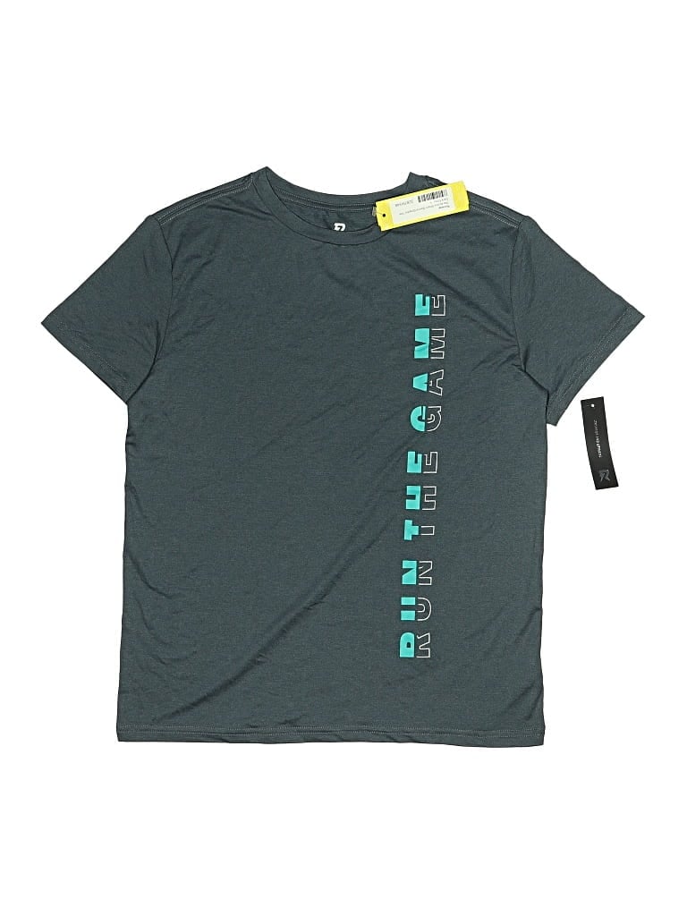 Runway Kids' Active T-shirt In Green