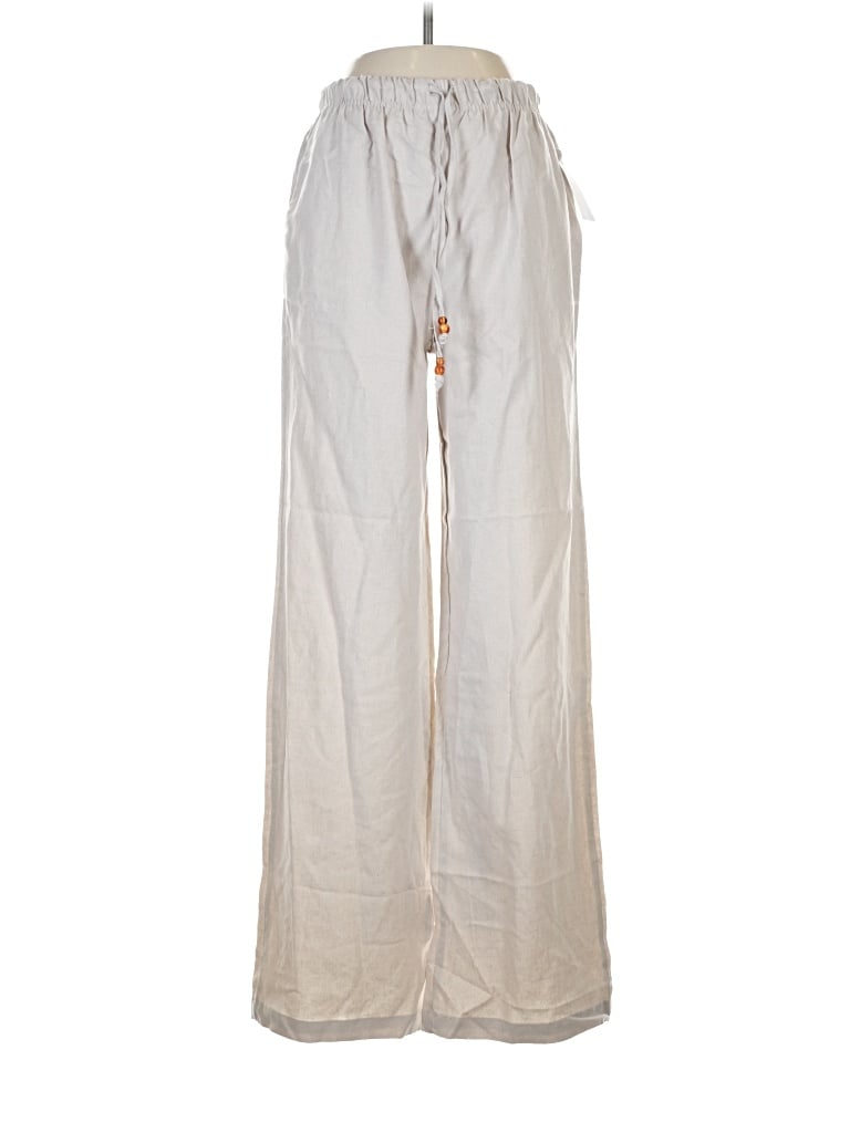 Love Tree Casual Pants In Silver