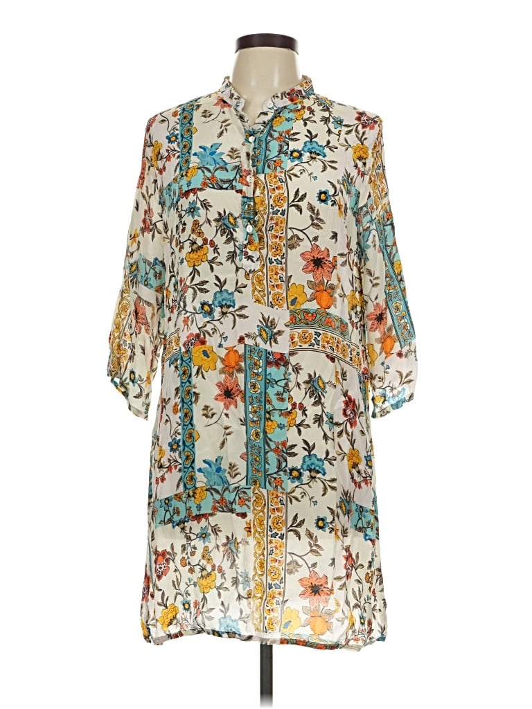 Pre-owned Shana Casual Dress In Ivory