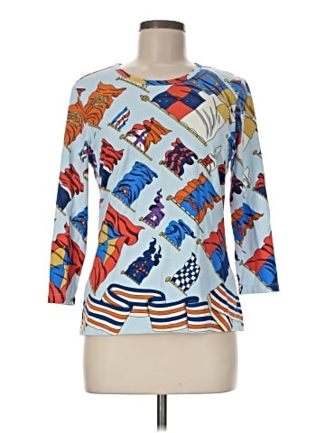 J. McLaughlin 3/4 Sleeve T-Shirt (view 1)