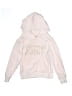 Juicy Couture Solid Silver Ivory Pullover Hoodie Size 7 - photo 1