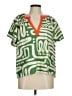 THML Green Short Sleeve Blouse Size M - photo 1