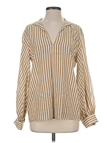 Nili Lotan Long Sleeve Blouse (view 1)