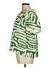 THML Green Short Sleeve Blouse Size M - photo 5