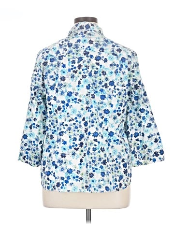 Studio Works 3/4 Sleeve Button-Down Shirt (view 2)