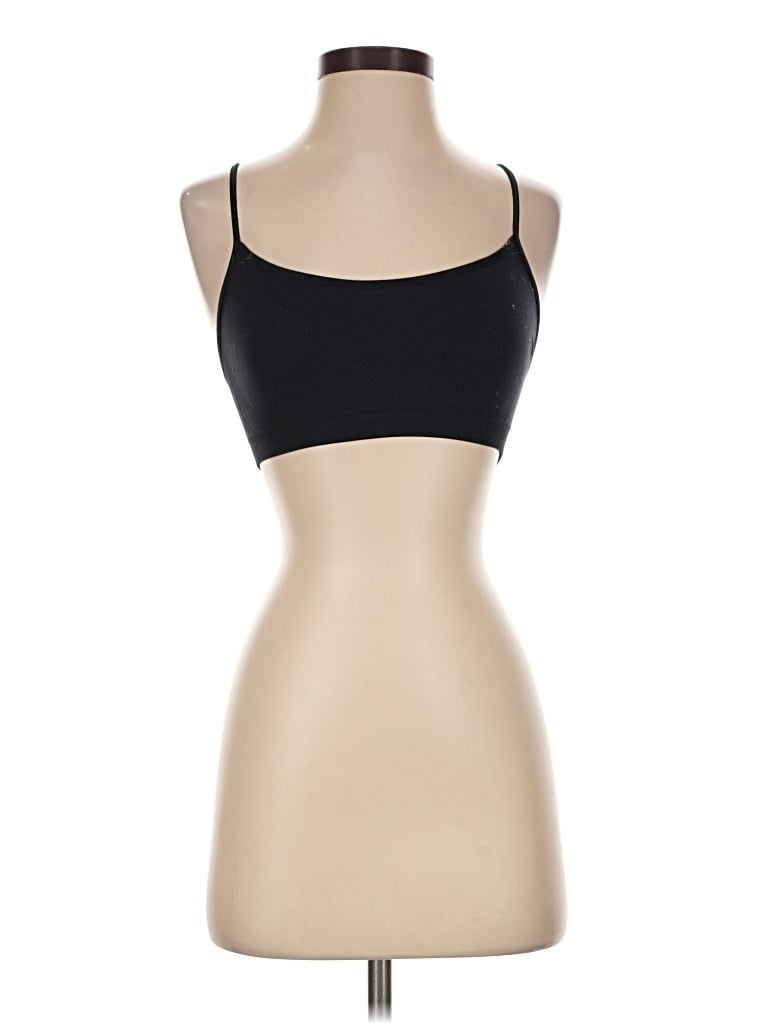 Pre-owned Splits 59 Tank Top Black Strapless Neckline Tops
