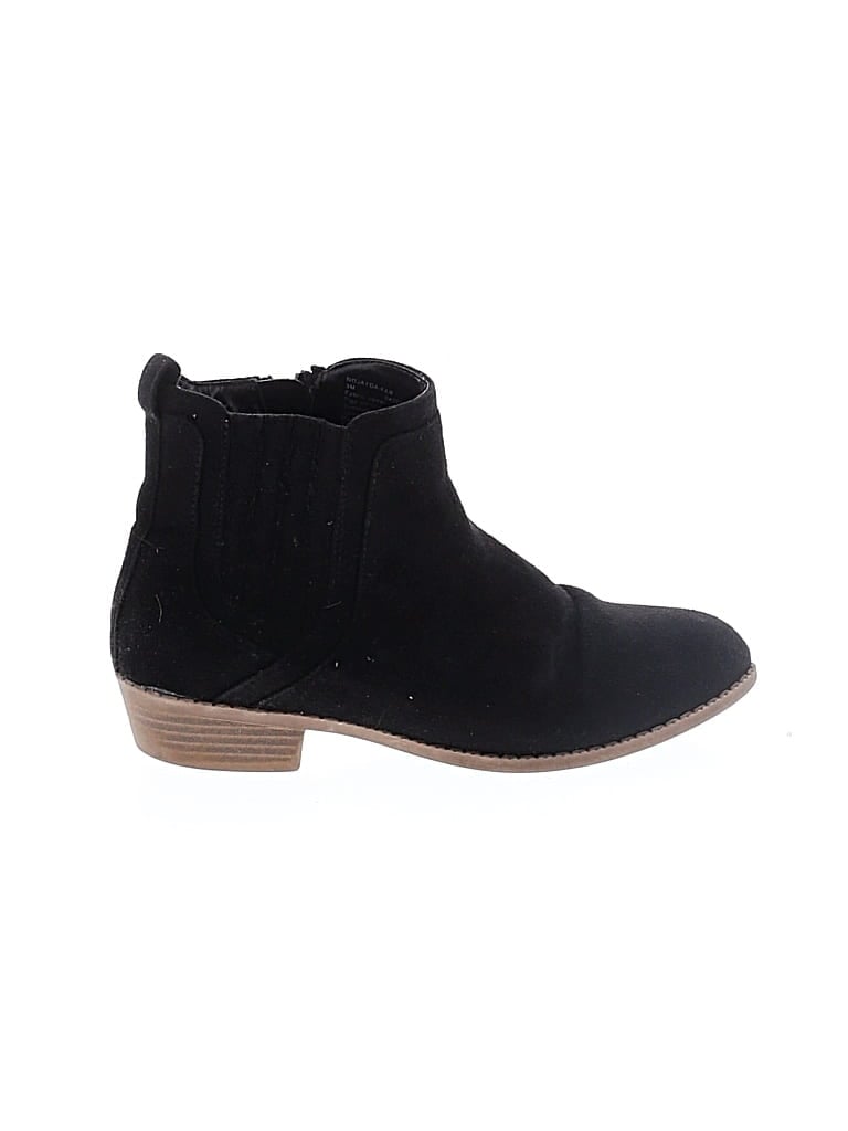 Pre-owned Nordstrom Kids' Ankle Boots In Black