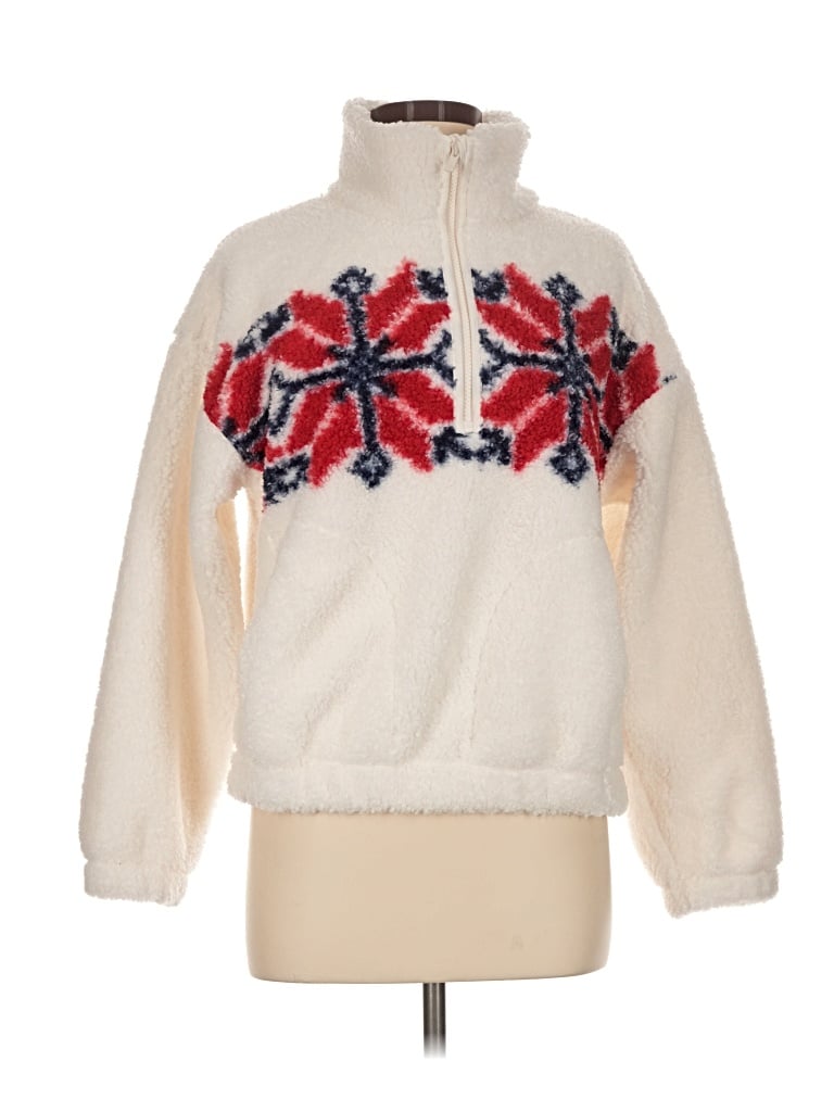 Pre-owned All In Motion Pullover Sweater In Ivory
