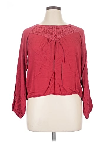 Red Camel Long Sleeve Blouse (view 1)