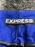 Express Solid Blue Shorts Size 0 - photo 3