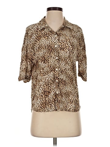 Amuse Society 3/4 Sleeve Button-Down Shirt (view 1)