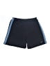 Nike 100% Polyester Color Block Blue Athletic Shorts Size L - photo 1