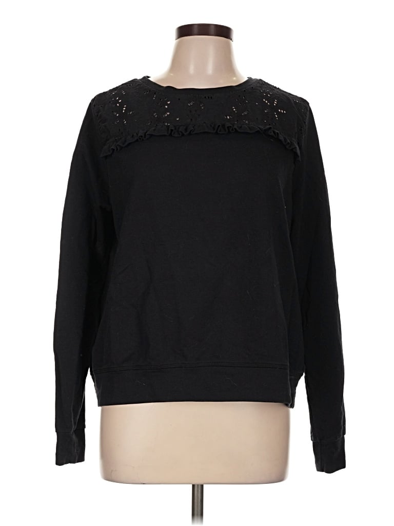 Pre-owned Jessica Simpson Pullover Sweater In Black